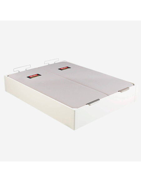 CANAPÉ ABATIBLE MADERA TAPA DOBLE BLANCO PIKOLIN 180x200cm