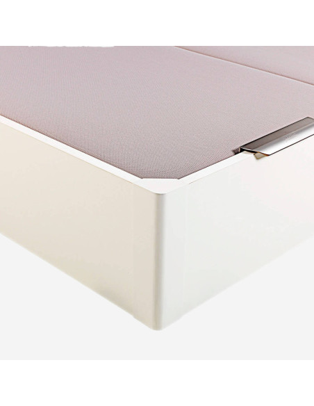 CANAPÉ ABATIBLE MADERA TAPA DOBLE BLANCO PIKOLIN 180x200cm