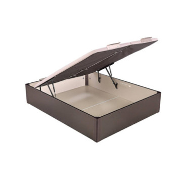 180x200cm CANAPÉ ABATIBLE MADERA TAPA DOBLE WENGUÉ