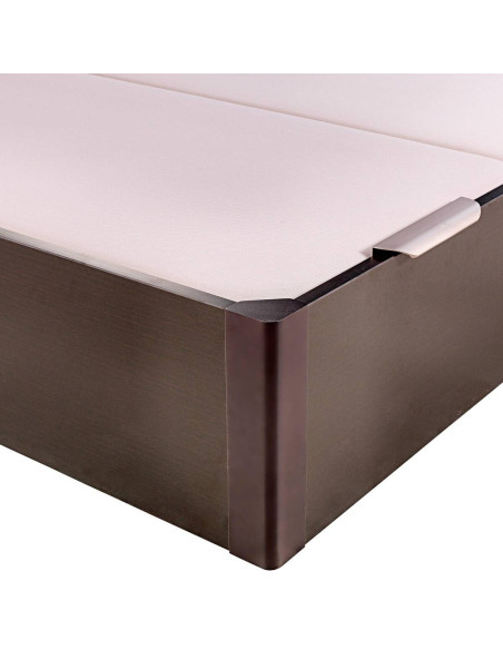 180x200cm CANAPÉ ABATIBLE MADERA TAPA DOBLE WENGUÉ