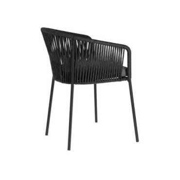 Silla yanet negro 56x55x79cm 2