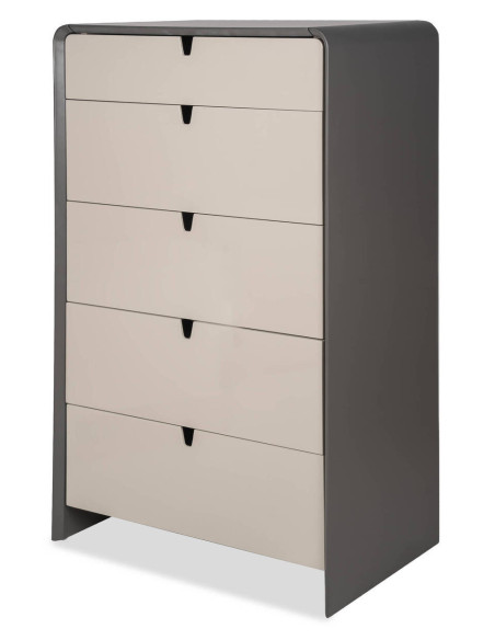 CÓMODA LACQUER GREY