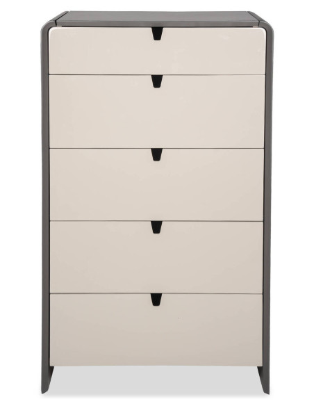 CÓMODA LACQUER GREY