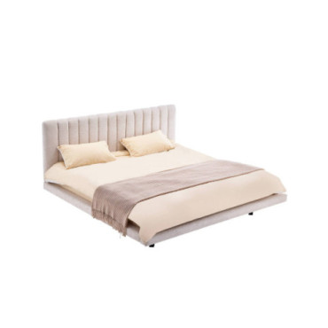 Cama Nara tapizada 180x200 cm con cabecero acolchado en... 2