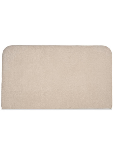 Cabecero Barkly bouclé beige tostado para cama 180 cm