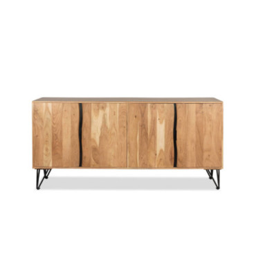 Aparador daren de madera maciza de acacia y patas de... 2