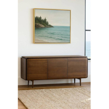 Aparador Teresa en chapa de roble natural con detalles...