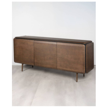 Aparador Teresa en chapa de roble natural con detalles... 2