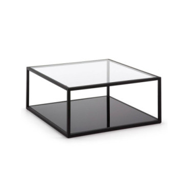 Mesa de centro cuadrada blackhill 80x80cm
