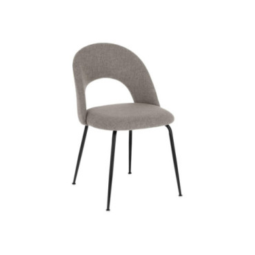 Silla mahalia gris claro