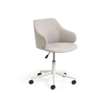 Silla de escritorio einara gris claro