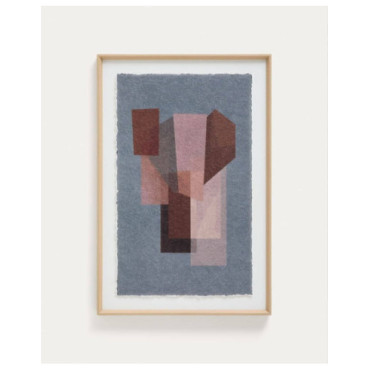 Cuadro Veluni de papel reciclado multicolor 60 x 90 cm 2