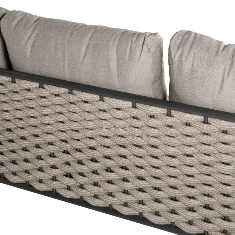 SOFÁ DE EXTERIOR LEON 3 PLAZAS 220x84x68cm