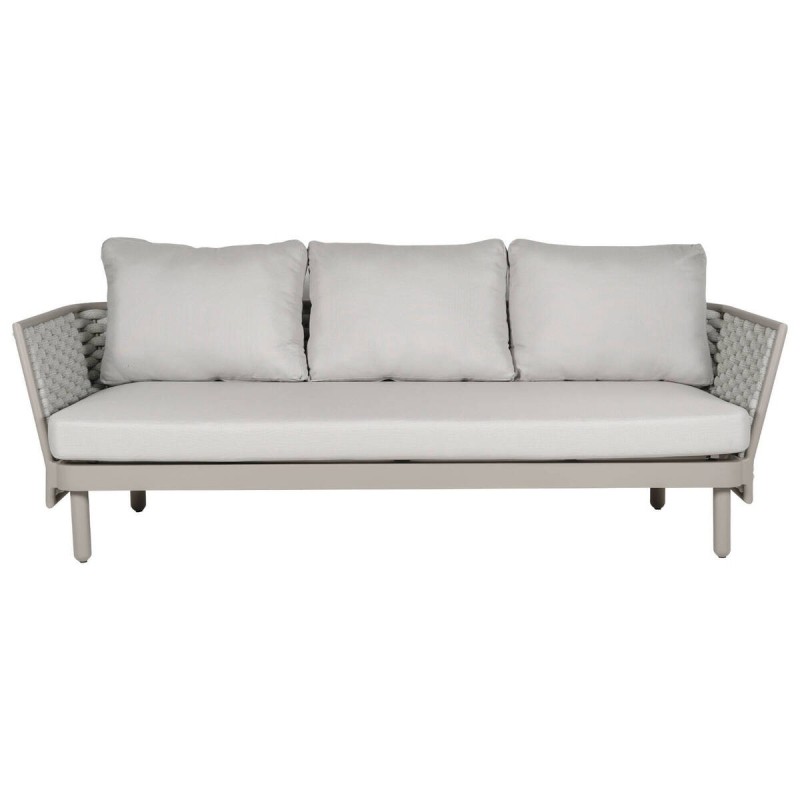 SOFÁ DE EXTERIOR LEON 3 PLAZAS 220x85x69cm