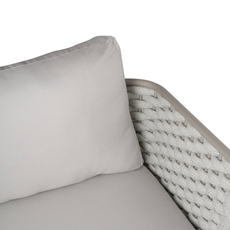 SOFÁ DE EXTERIOR LEON 3 PLAZAS 220x85x69cm