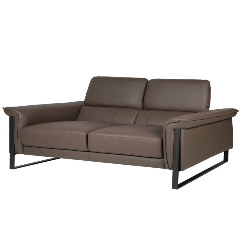 SOFÁ 3 PLAZAS COLOR CHOCOLATE 208x105x90cm