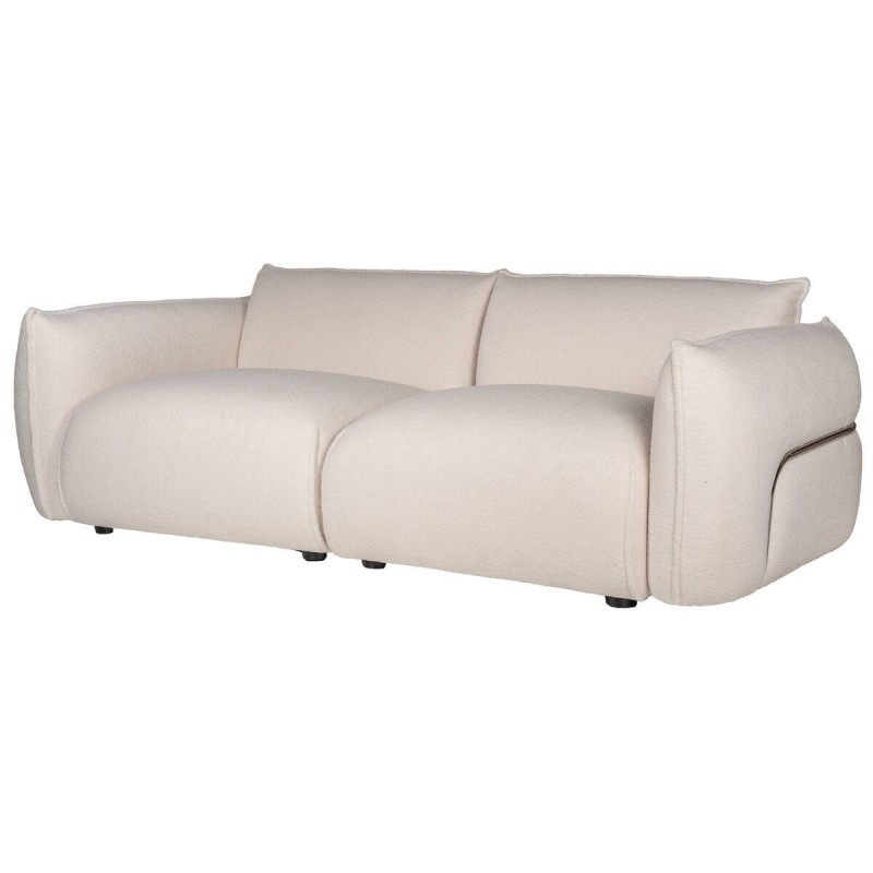 SOFÁ VELO DE BORREGUILLO CRUDO 226x94x70cm