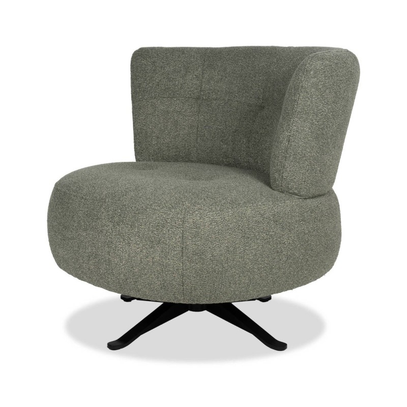 SILLÓN OLIVA GIRATORIO REDONDO 73x76x77cm