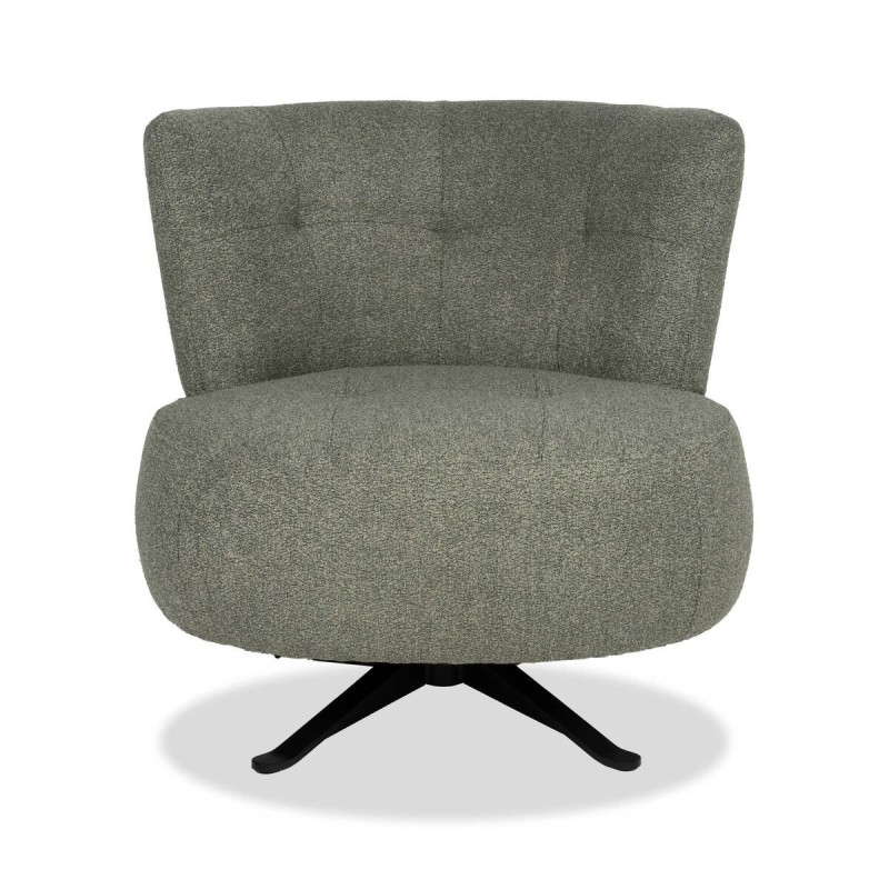 SILLÓN OLIVA GIRATORIO REDONDO 73x76x77cm