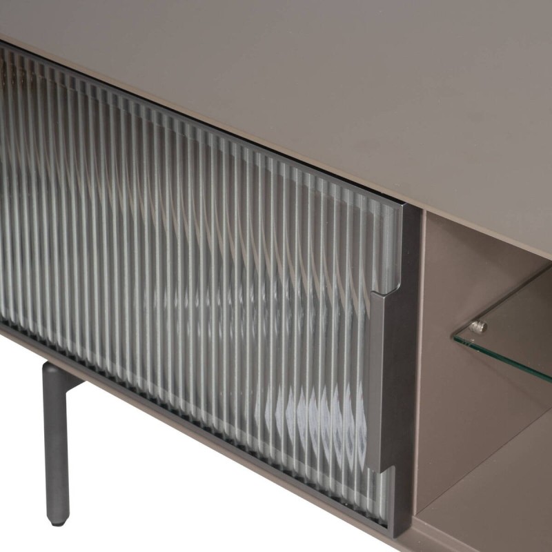 MESA DE TV PIEDRA ACABADO MATE 150x40x50cm