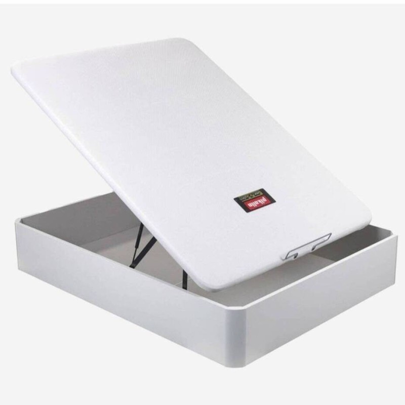 Canapé abatible color blanco naturbox 2.0 90x190cm