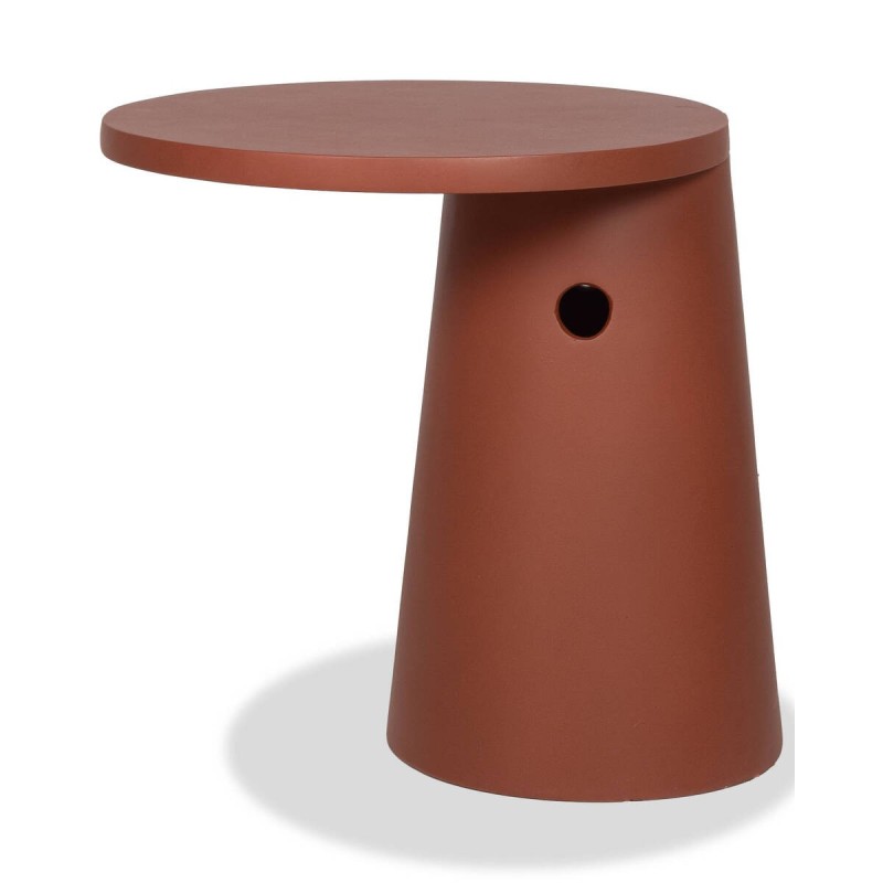 Mesa auxiliar de exterior de terracotta 40x42cm