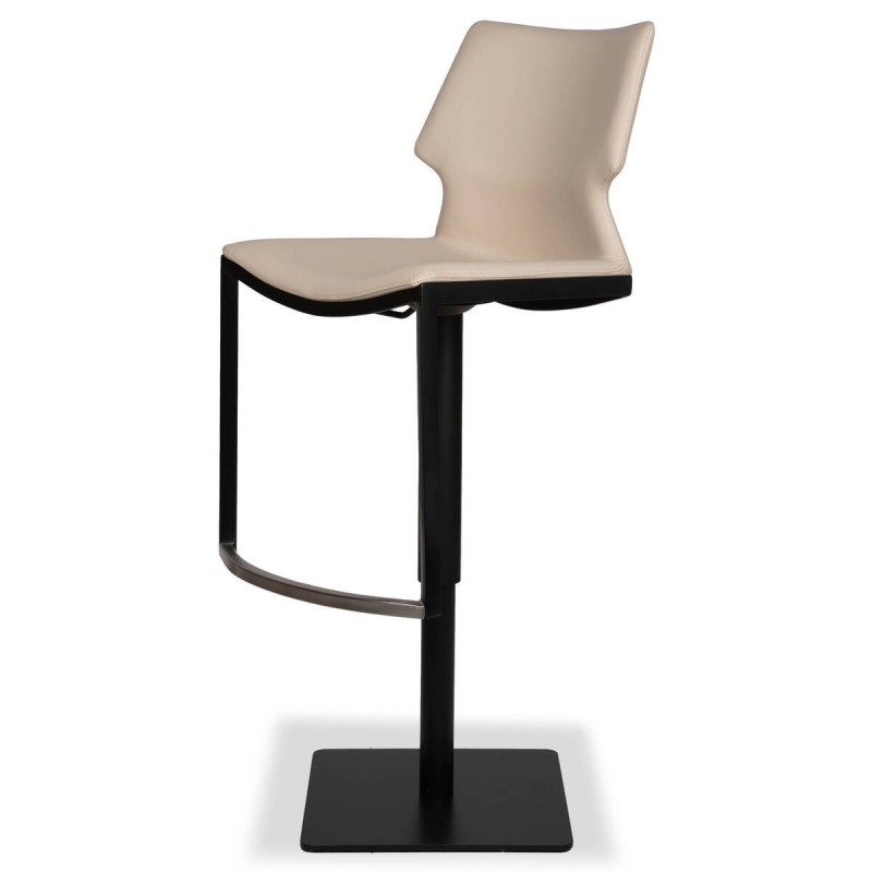 Taburete elevia color crema elevable 44x53x86/111cm