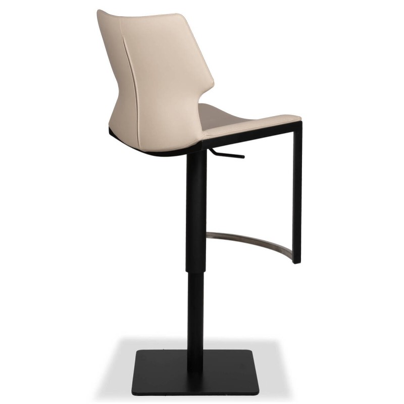 Taburete elevia color crema elevable 44x53x86/111cm