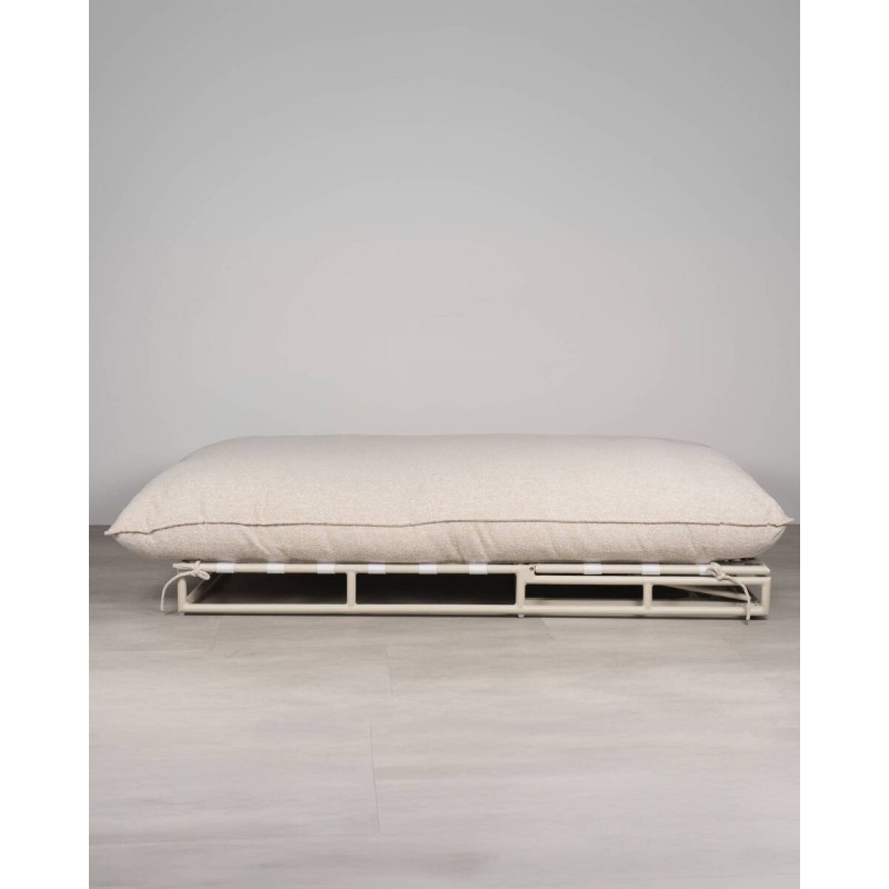 Coral Lounger con estructura de aluminio 195 x 127 x 40 cm