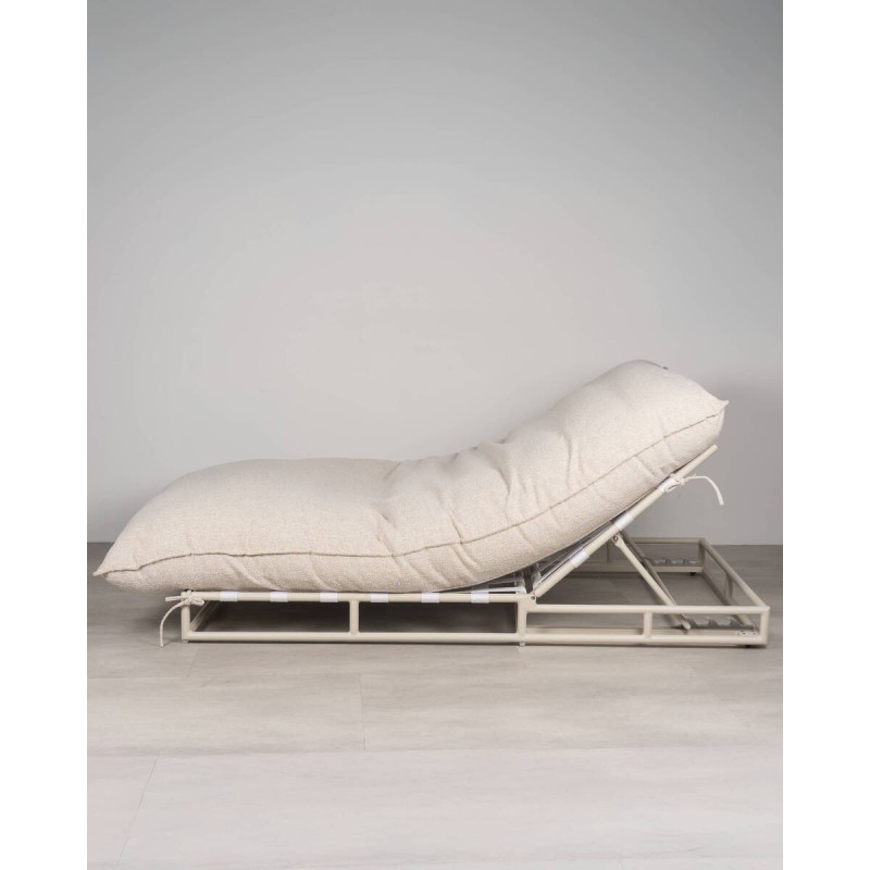 Coral Lounger con estructura de aluminio 195 x 127 x 40 cm