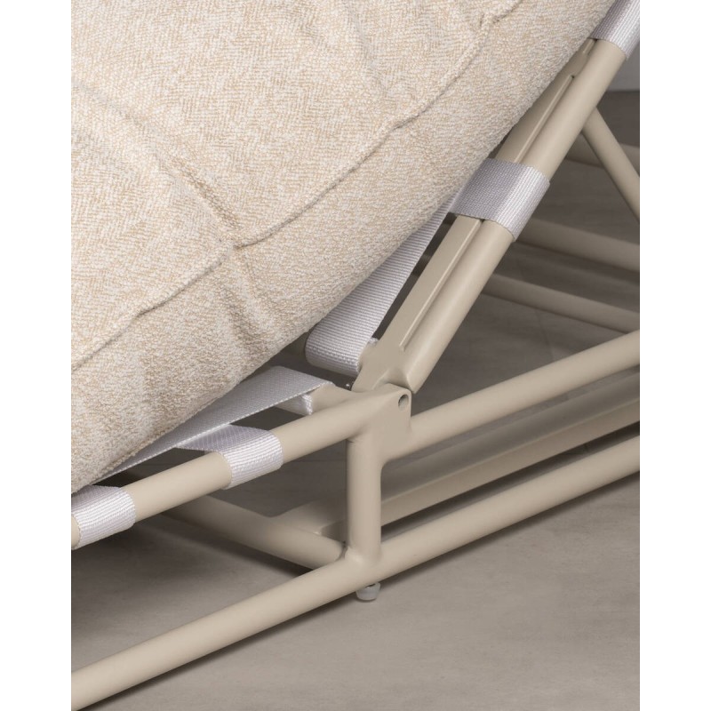 Coral Lounger con estructura de aluminio 195 x 127 x 40 cm