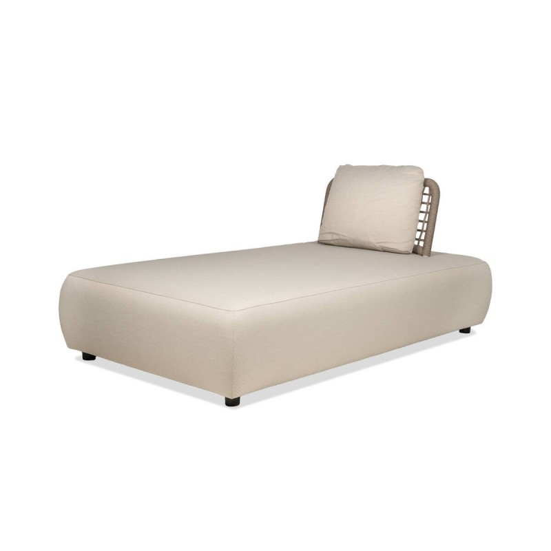 Tumbona Orin Chaiselongue de exterior con respaldo de cuerda