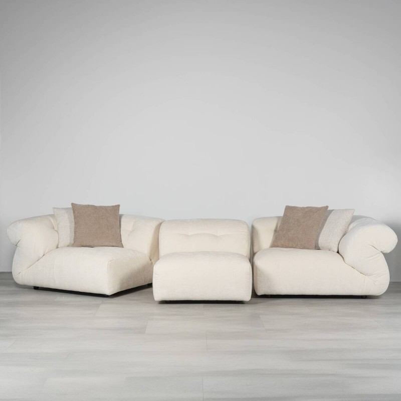 Mesa de centro Tina aluminio 120 × 70 cm