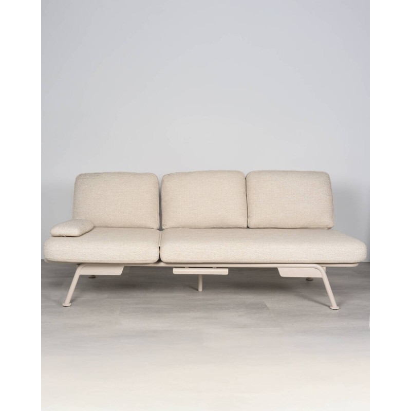 Sofá y hamaca reclinable Sunset 3 plazas con cabezal