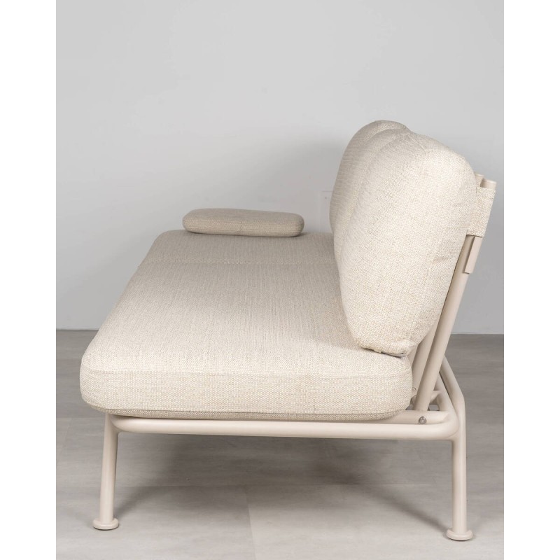 Sofá y hamaca reclinable Sunset 3 plazas con cabezal