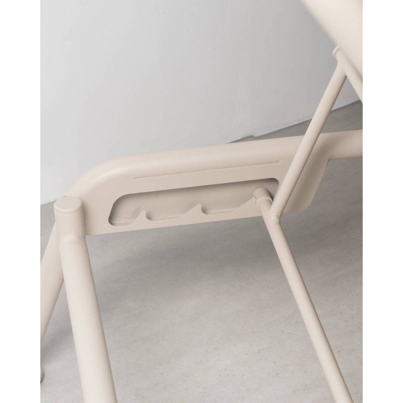 Sofá y hamaca reclinable Sunset 3 plazas con cabezal