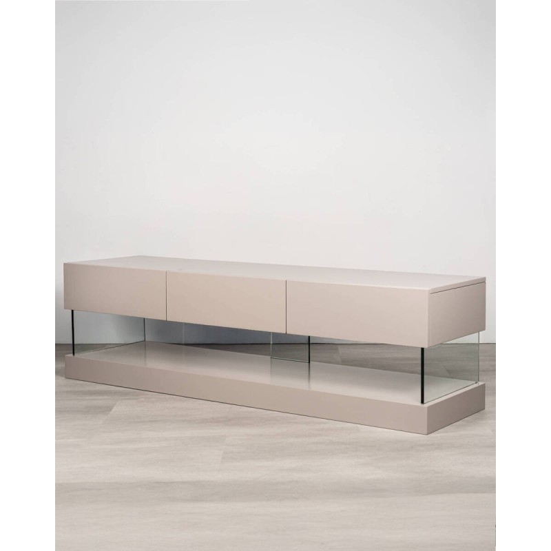 Mueble TV Avorio & Cristal moderno y elegante