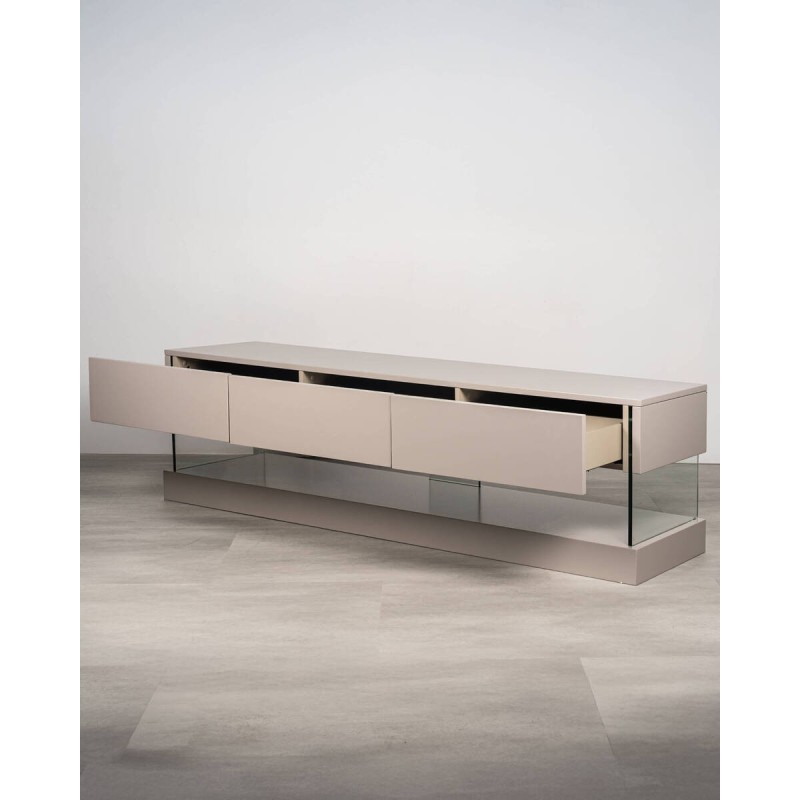 Mueble TV Avorio & Cristal moderno y elegante