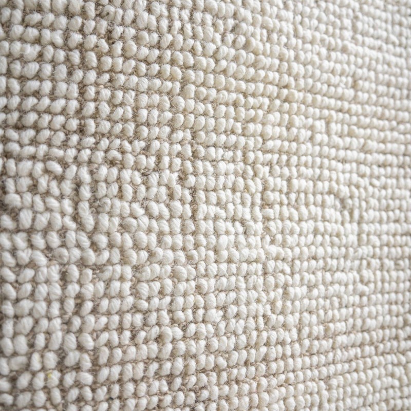 Alfombra alasan de lana marfil 190x290cm