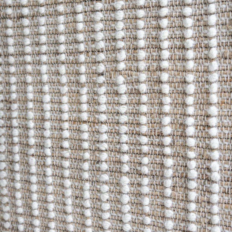 Alfombra dospat de yute y lana 190x290cm