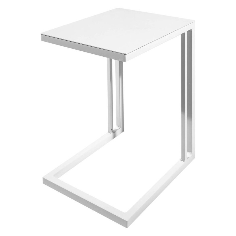 Mesa auxiliar exterior aluminio 35.5 x 42.5 x 50cm