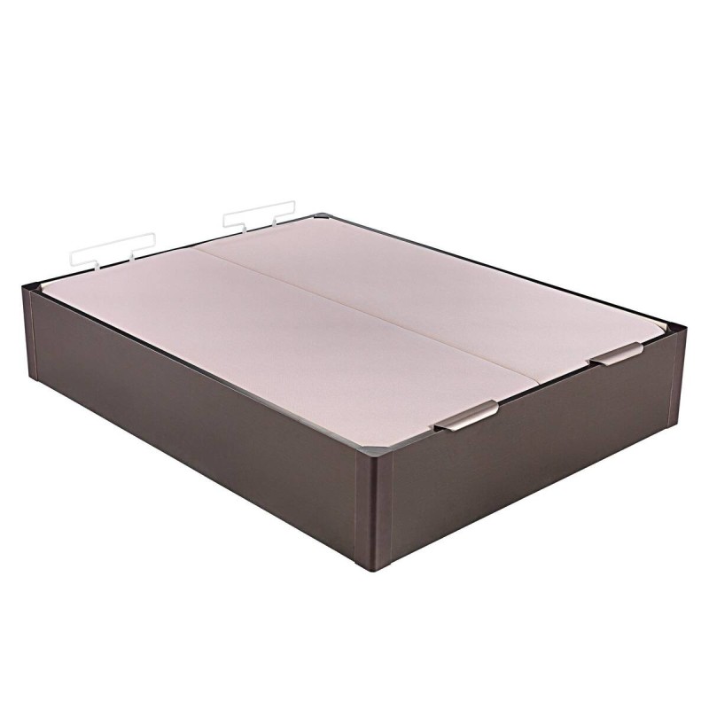 180x200cm CANAPÉ ABATIBLE MADERA TAPA DOBLE WENGUÉ