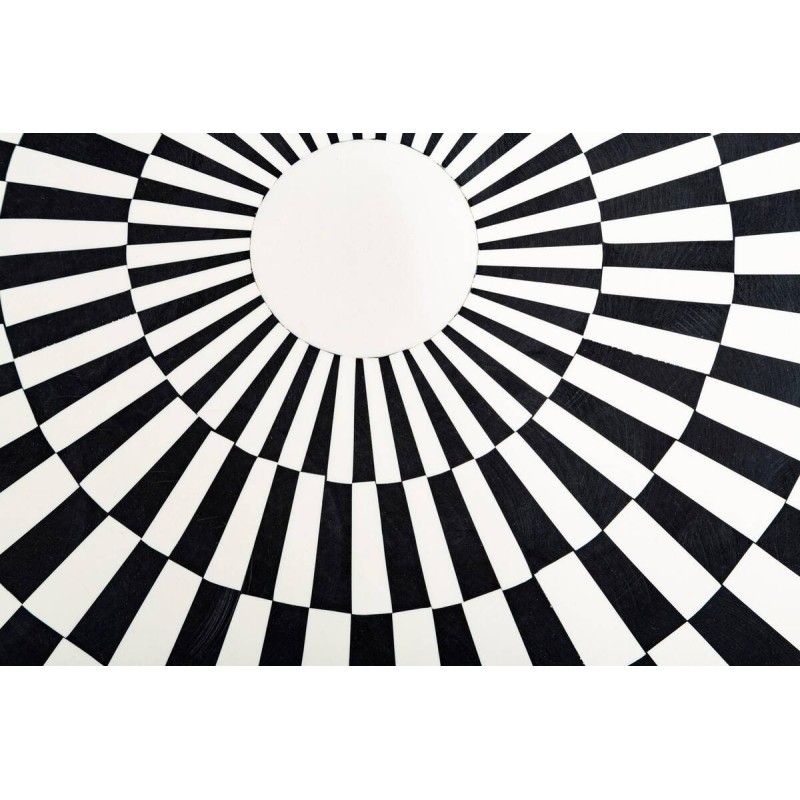 Set de tres mesas nido fraser - metal negro 45x45cm 38x40cm 28x35cm