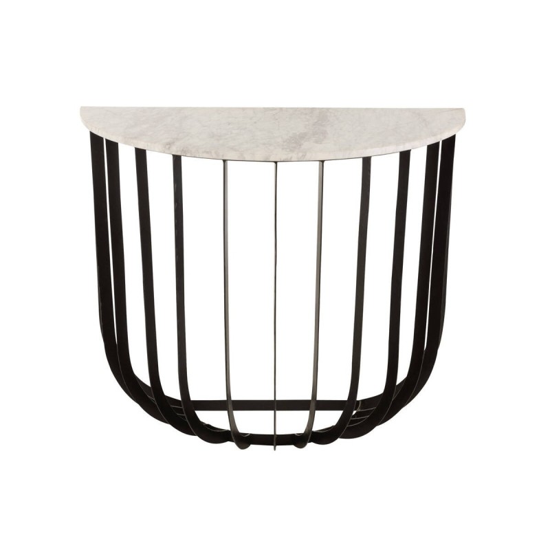 Consola mármol/hierro 92x46x80cm