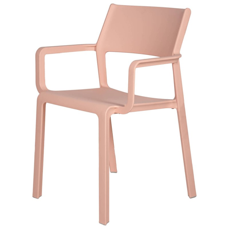 Silla trill rosa bouquet 59x57x83cm