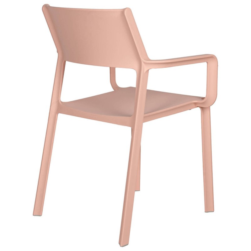 Silla trill rosa bouquet 59x57x83cm