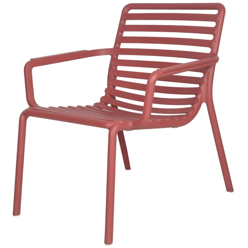 Silla doga relax color marsala 71x75x77cm