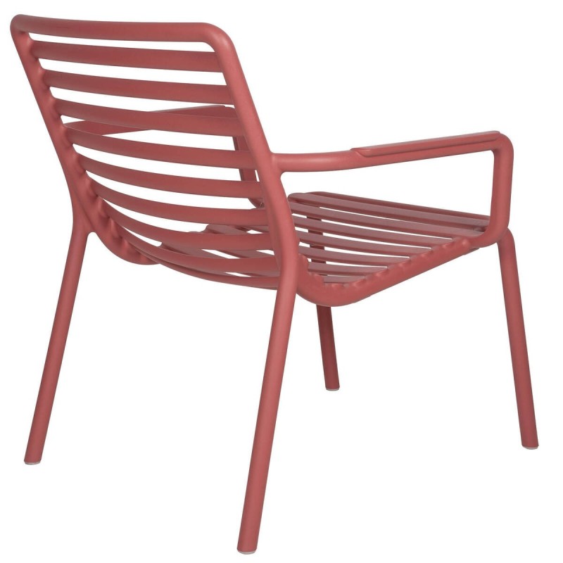 Silla doga relax color marsala 71x75x77cm