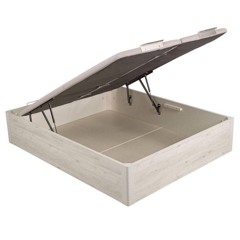 180x200cm CANAPÉ ABATIBLE MADERA TAPA DOBLE GLACIAR