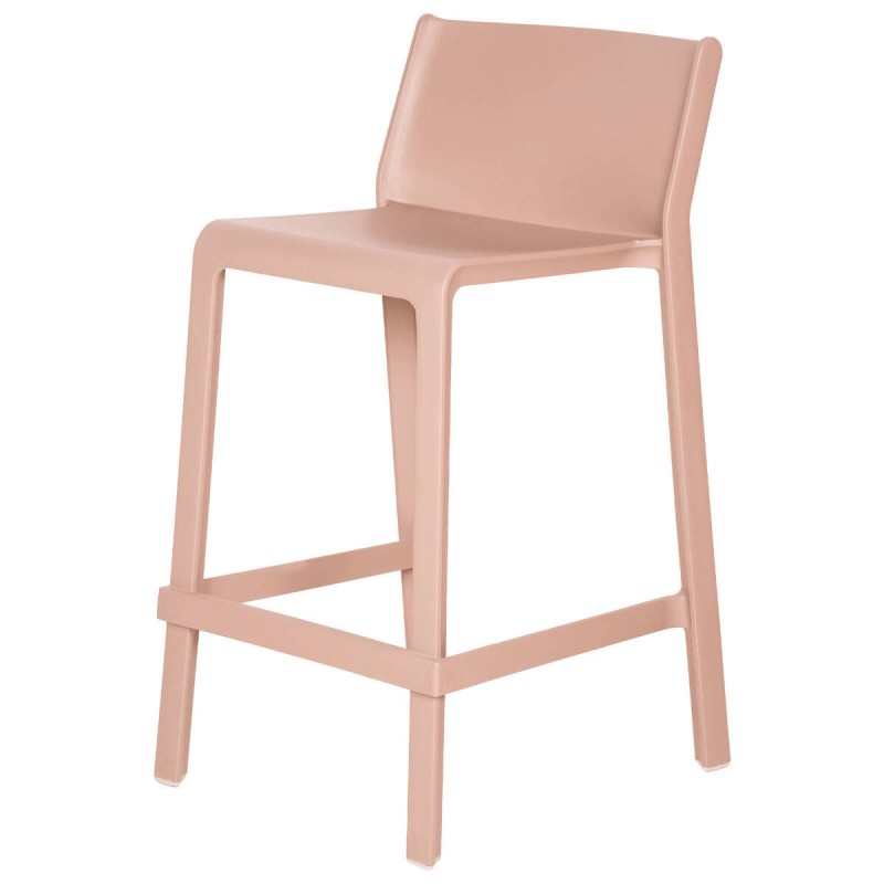 Taburete trill mini rosa bouquet 65cm